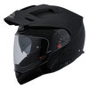 SMK Hybrid Evo Enduro Helmet Matt Black (MA200), Flip Off Helmets, SMK, Moto Central