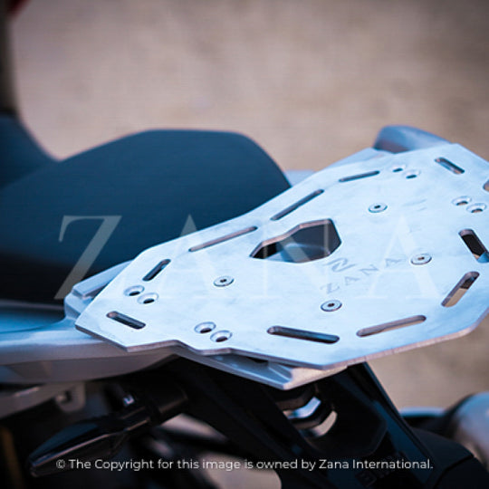 ZANA BMW 310GS TOP RACK PLATE SILVER (ZI-5079)