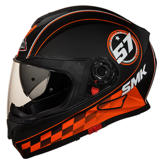 SMK Twister Blade Matt Black-Orange (MA276)