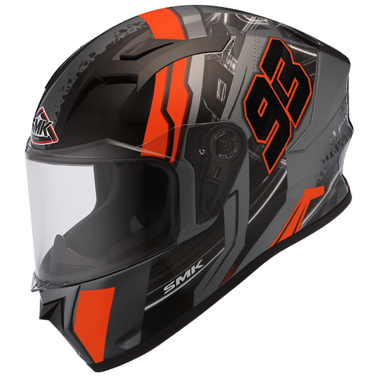 SMK Stellar 93 Swank Matt Anthracite Orange (MADA672)