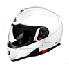 SMK Glide Gloss White (GL100), Flip Up Helmets, SMK, Moto Central