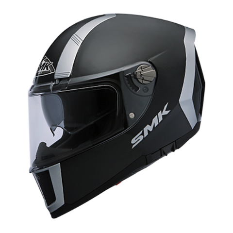 SMK Force Gloss Black (GL200), Full Face Helmets, SMK, Moto Central
