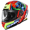 SMK Twister Dragon Gloss Red Blue Green (GL358) Helmet