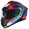 SMK Typhoon RD1 Black Red Blue Gloss (GL235) Helmet