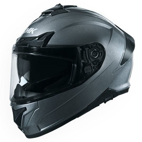 SMK Typhoon Solid Gloss Anthracite (GLDA600) Helmet