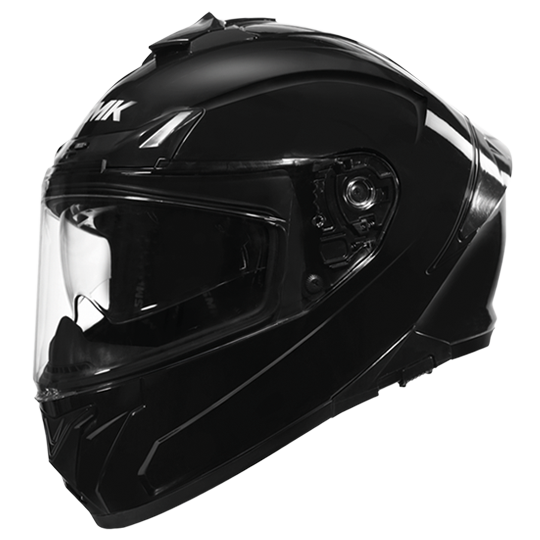 SMK Typhoon Solid Gloss Black (GL200) Helmet