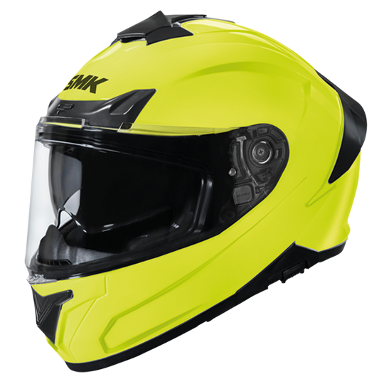 SMK Typhoon Solid Gloss Hi Vision (HV400) Helmet