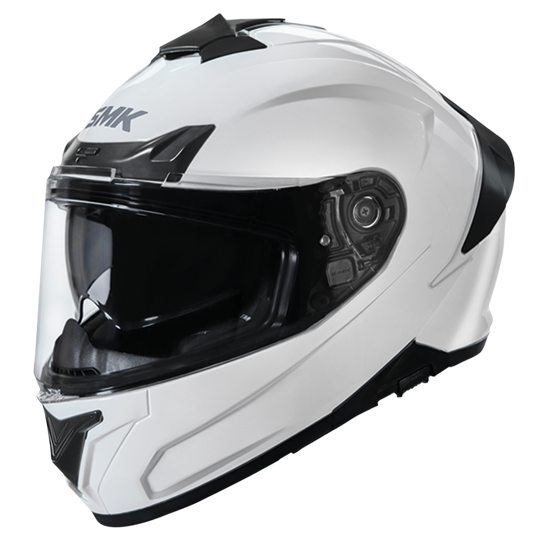 SMK Typhoon Solid Gloss White (GL100) Helmet