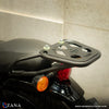 ZANA Top Rack With Plate W 1 Compatible With Pillion Backrest for Royal Enfield Hunter 350 (ZI-8268)