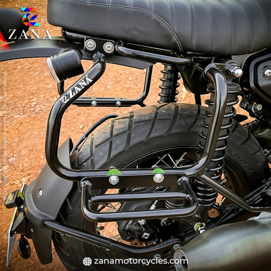 ZANA YEZDI SCRAMBLER SADDLE STAY (BLACK) (ZI-8175)