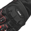 Raida AeroPrix Motorcycle Black Red Riding Gloves