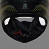 Royal Enfield Lightwing Modular Multi Rays Matt Black Yellow Helmet