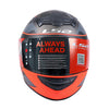 LS2 FF352 RECRUIT Gloss Black Orange Helmet