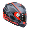 LS2 FF352 MEIN Gloss Black Red Helmet
