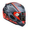 LS2 FF352 MEIN Matt Black Red Helmet