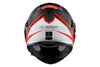 LS2 FF800 Storm Nerve Black Red Gloss Helmet