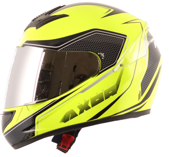 AXOR Rage Ecco Neon Yellow Black Helmet