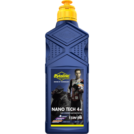 Putoline NTech Pro R+ 15W50 1 Litre Synthetic Motorcycle Oil
