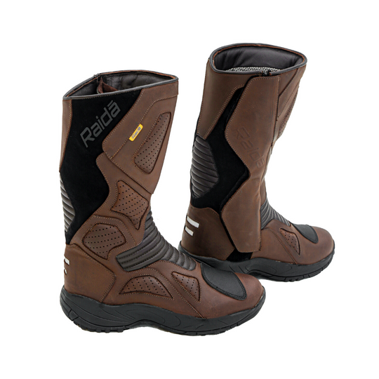 Raida Explorer Motorcycle Boots Brown