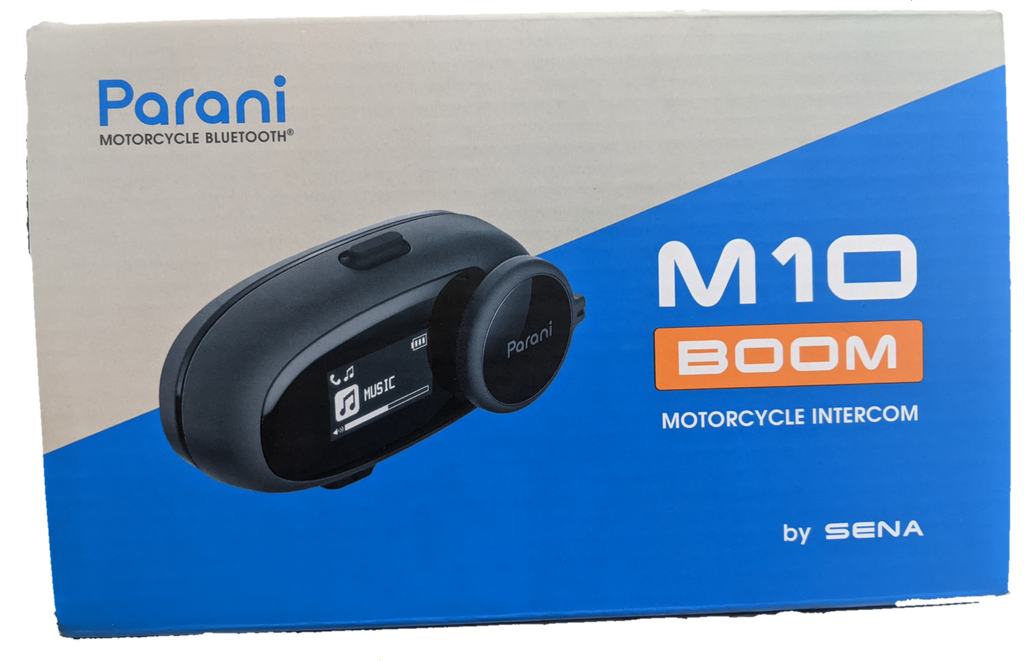 PARANI M10 Boom Motorcycle Intercom Bluetooth Communication System ...
