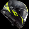 LS2 FF800 Storm Nerve Black Hi-Viz Yellow Matt Helmet