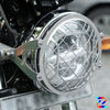ZANA HEADLIGHT GRILL TYPE 4 SILVER GT & INTERCEPTOR 650 (ZI-6048)