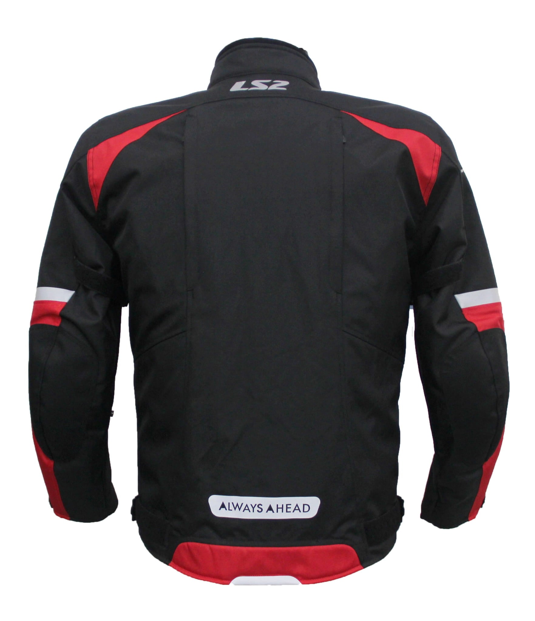 LS2 Serra Mesh Riding Jacket (Black Red)– Moto Central