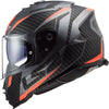 LS2 FF800 Storm Racer Titanium Fluro Orange Matt Helmet