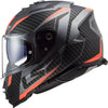 LS2 FF800 Storm Racer Titanium Fluro Orange Gloss Helmet