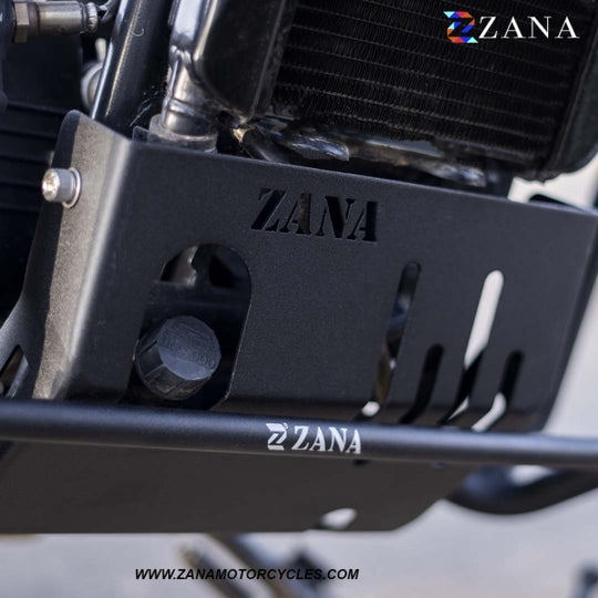 ZANA YEZDI SCRAMBLER BASH PLATE BLACK (MS) (ZI-8173)