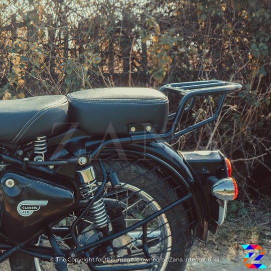 ZANA TOP RACK WITHOUT PLATE COMPATIBLE WITH PILLION BACKREST CLASSIC 350/500 (ZI-5098)