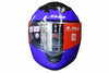 LS2 FF320 FLAUX Gloss Black Blue Helmet