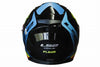 LS2 FF320 FLAUX Gloss Black Neon Yellow Helmet