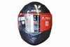 LS2 FF320 FLAUX Gloss Black Red Helmet