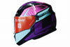 LS2 FF320 EXO Matt Black Turguoise Helmet