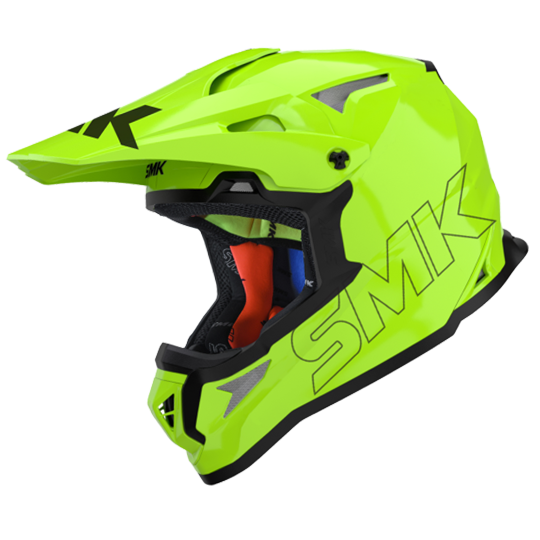 SMK Allterra Hi Viz Yellow Gloss (HV420) Helmet