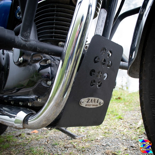 ZANA NEW BASH PLATE ALUMINIUM FOR CB350 H'NESS (ZI-8102)