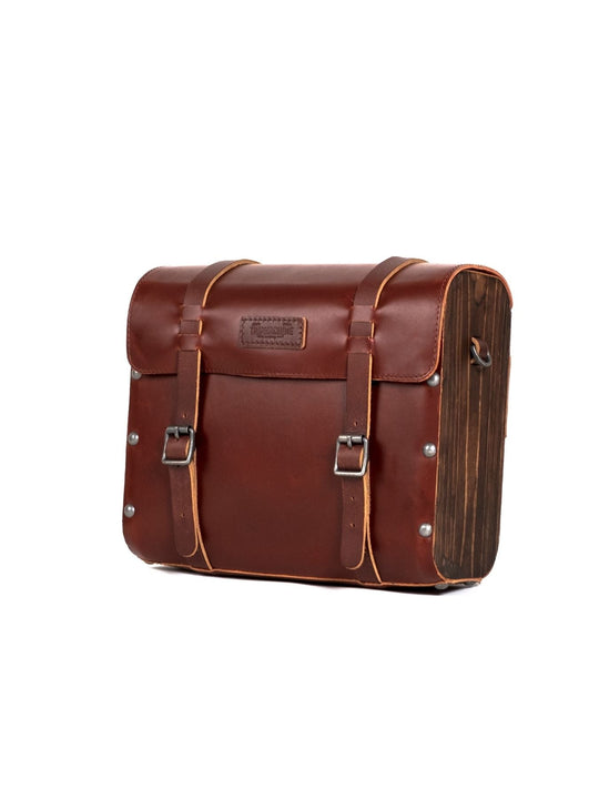 Trip Machine Heritage Pannier (Cherry Red)