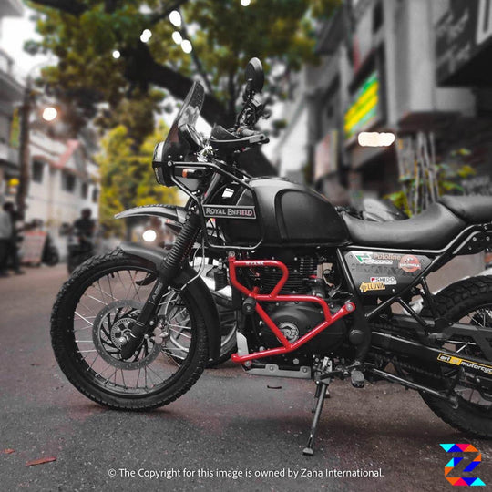 ZANA CRASH GUARD WITH SLIDER (RED) BS3/4/6 2016-2020 (ZI-7005)