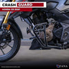 ZANA CRASH GUARD WITH SLIDER TEXTURE MATT BLACK HONDA CB300F (ZI-8273)