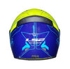 LS2 FF352 Chaser Gloss Blue Yellow Helmet