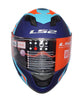 LS2 FF320 REVOLVE Matt Black Navy Blue Helmet