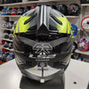 LS2 MX470 SUBVERTER Novo Matt Black Grey Yellow Helmet