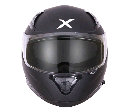 AXOR Apex Solid Matt Black Helmet