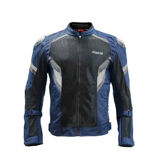 Raida Frigate Motorcycle Riding Jacket (Navy Blue)