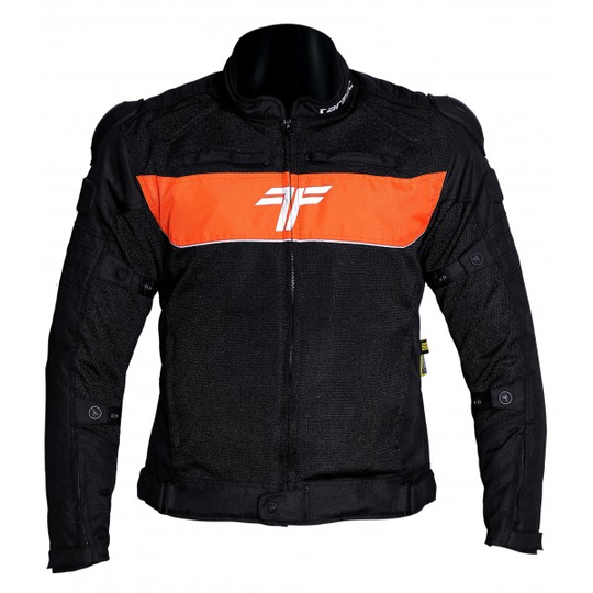 Tarmac One III Level 2 Riding Jacket (Black Orange)