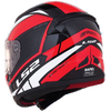 LS2 FF353 RAPID INFINITY Matt Black Red White Helmet