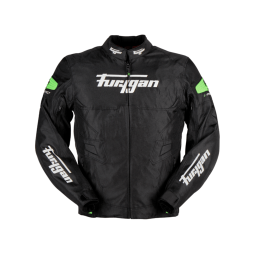 Furygan Atom Jacket (Black Fluro Green)
