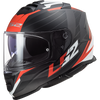 LS2 FF800 Storm Nerve Black Red Matt Helmet