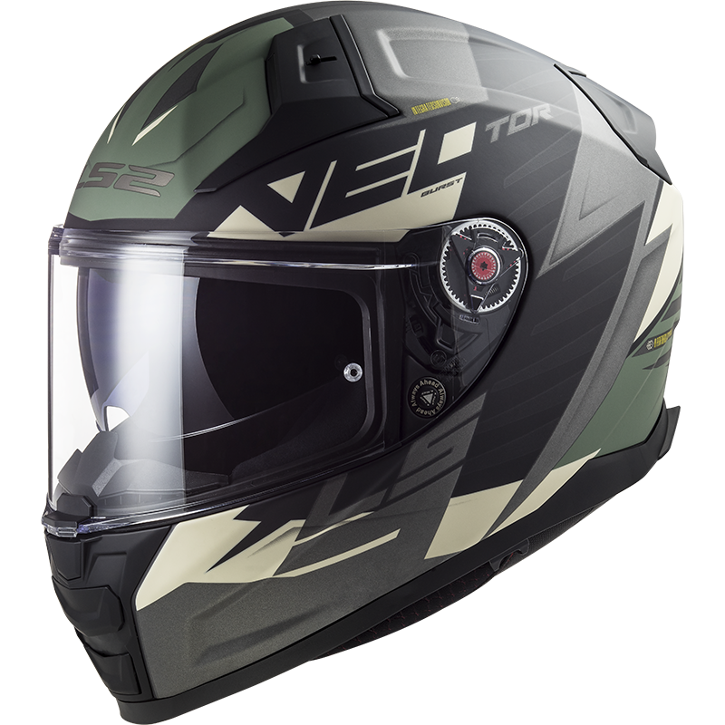 LS2 FF811 Vector II Absolute Matt Black Silver Helmet